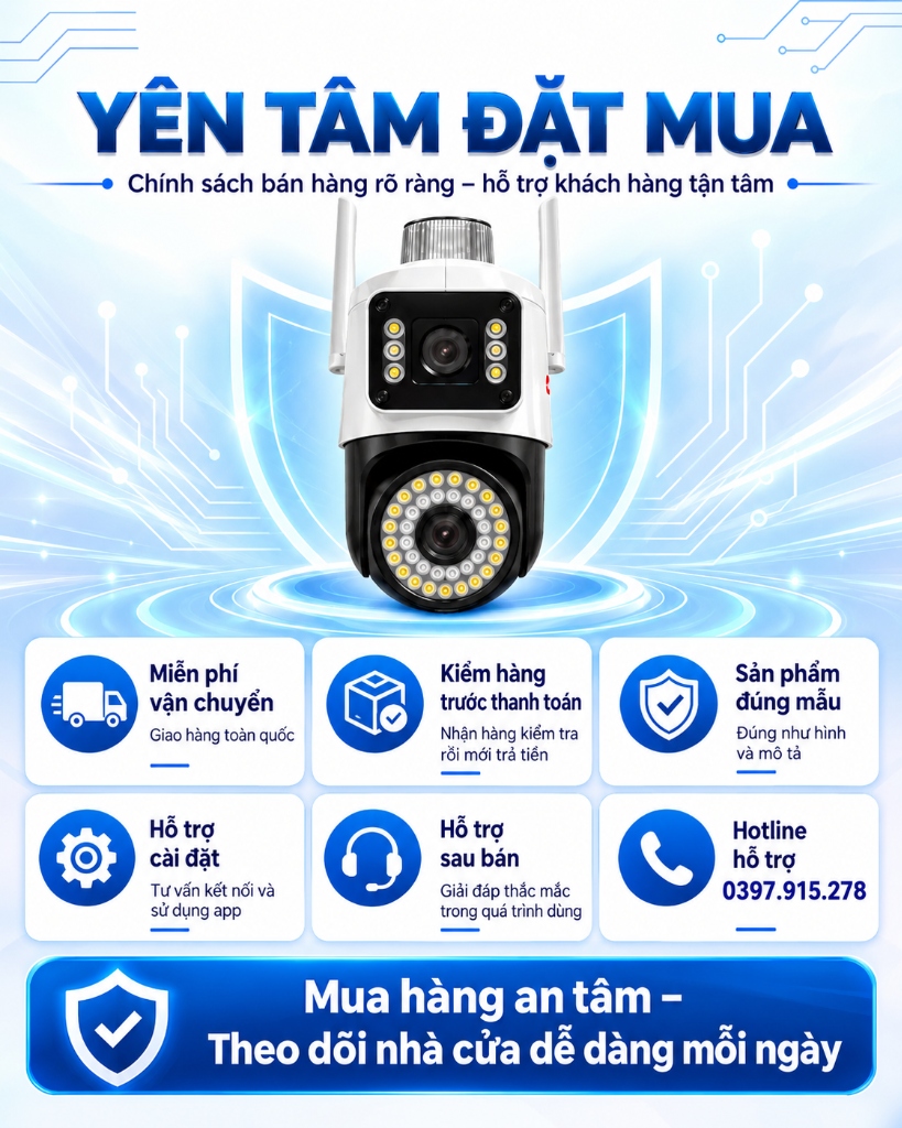 Yên tâm mua hàng